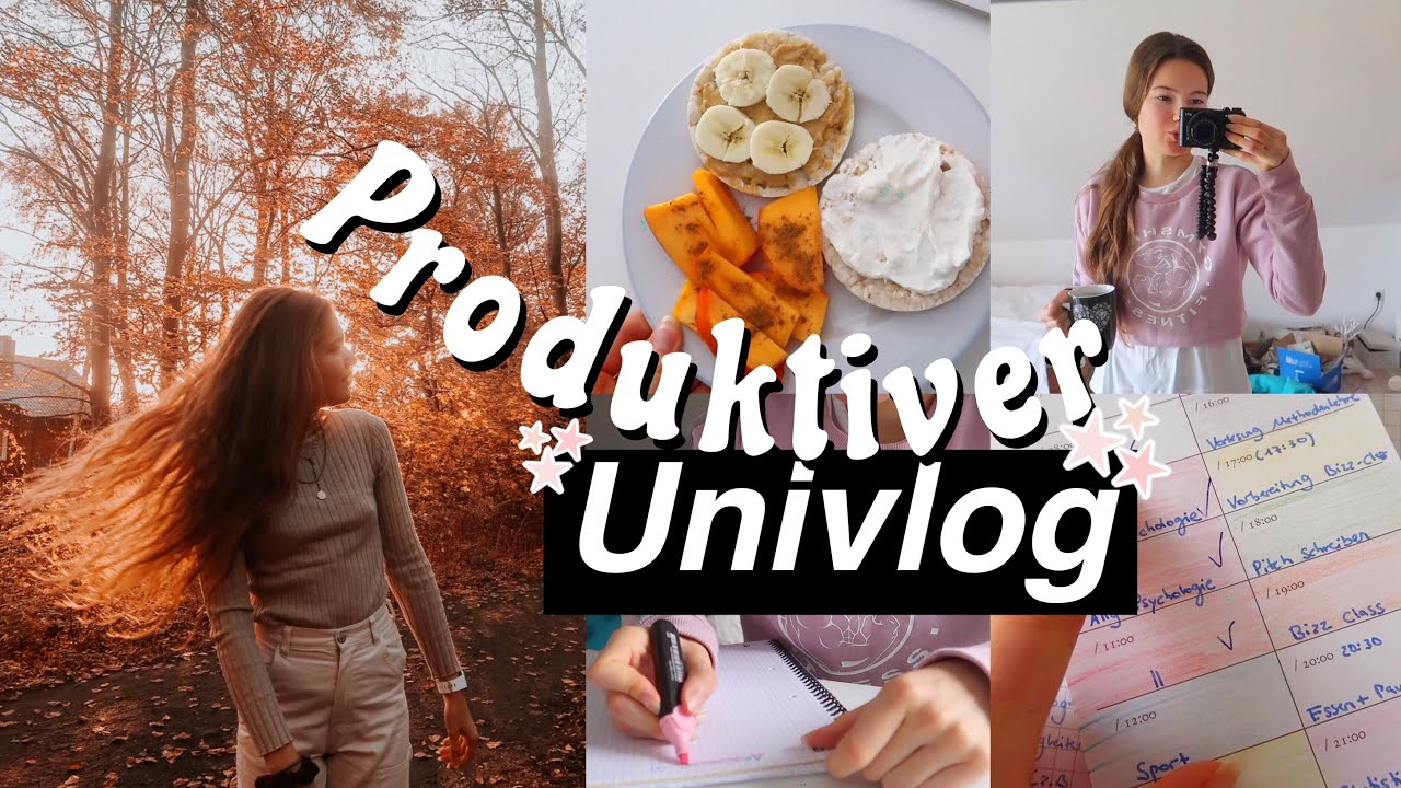 PRODUKTIVER WEEKLY UNI VLOG//  To Do Listen, Online Uni, Aufräumen, Homeworkouts