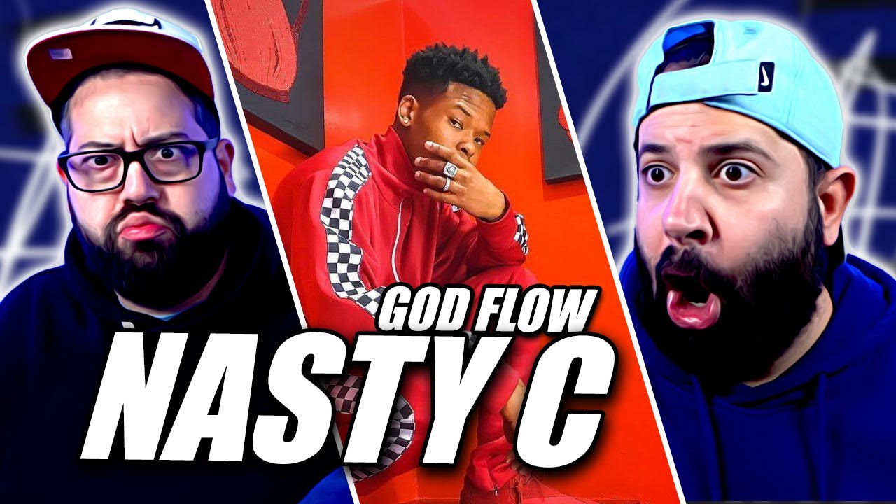 Nasty C - God Flow (MUSIC) ft. CrownedYung | JK Bros REACTION!!