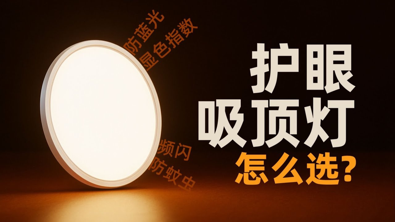 别再乱买吸顶灯了，实测数据教你选灯看这几点【Mr迷瞪】