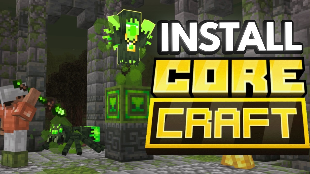Как скачать и установить модпак Core Craft для Minecraft Bedrock