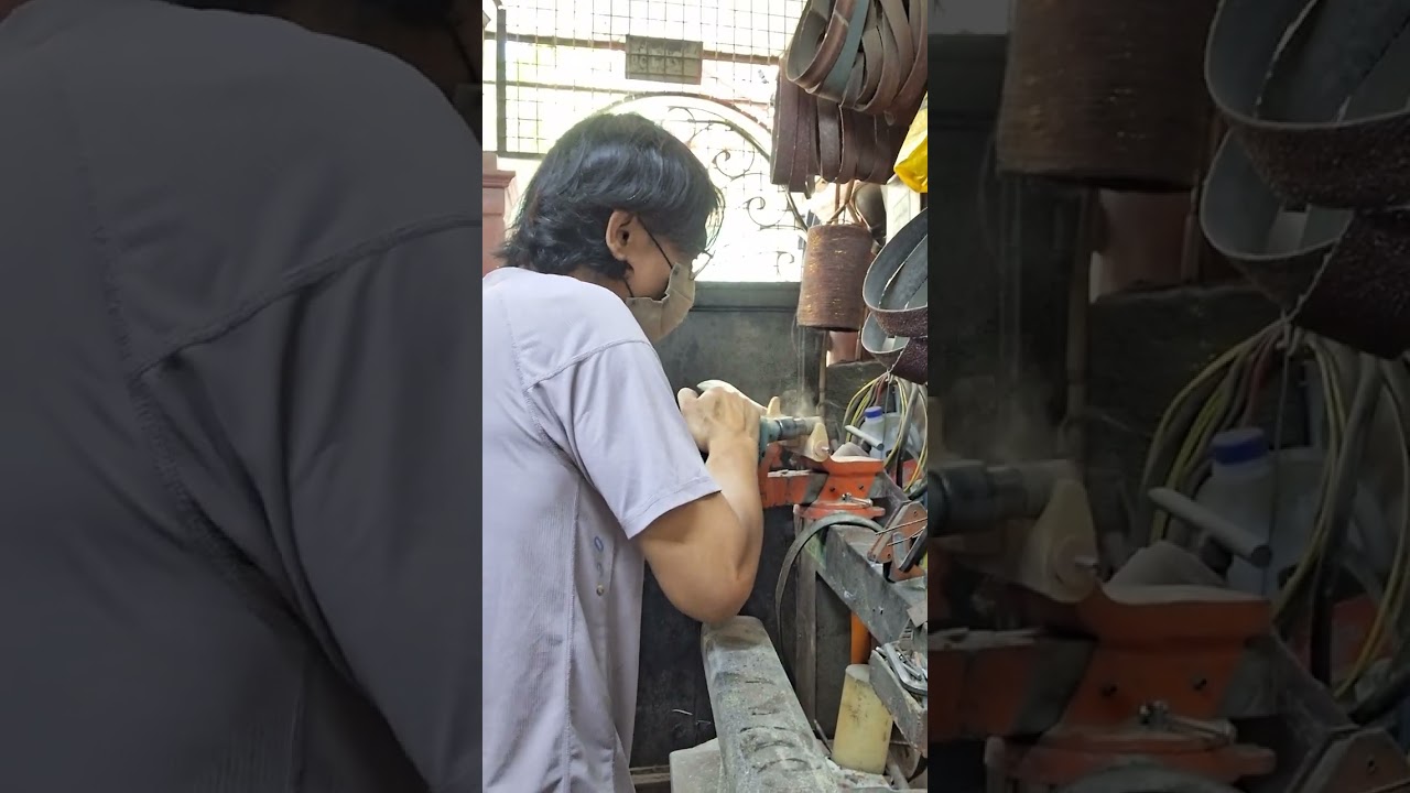 Making a knife handle 🫶💪