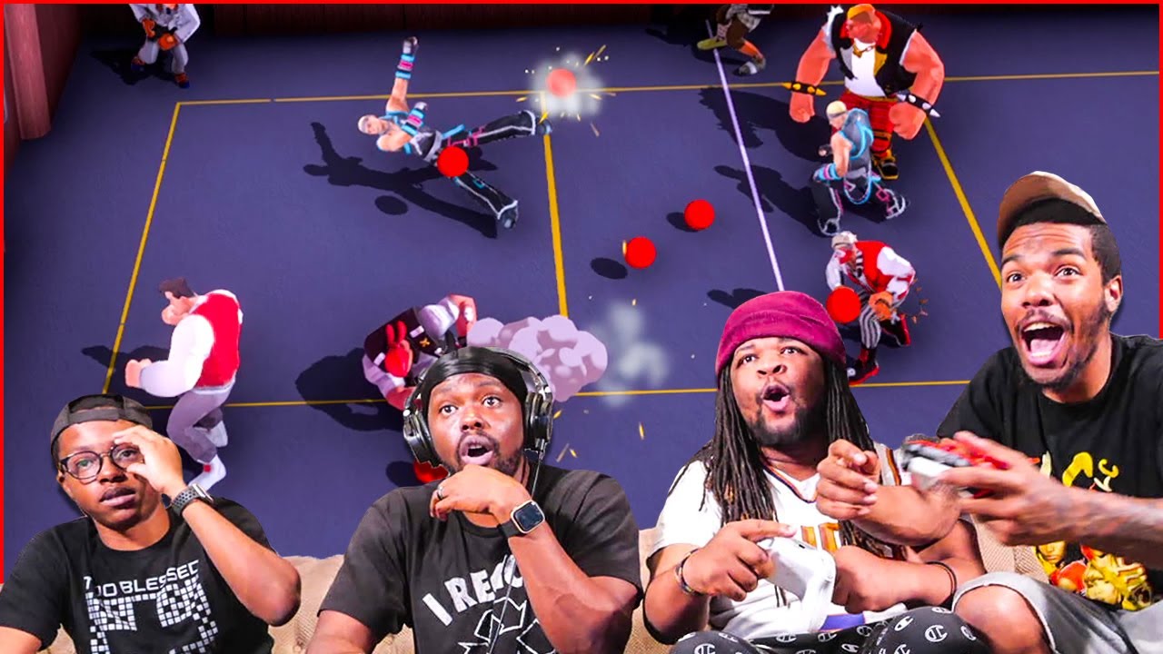INSANE Mad Streets Dodgeball Game!