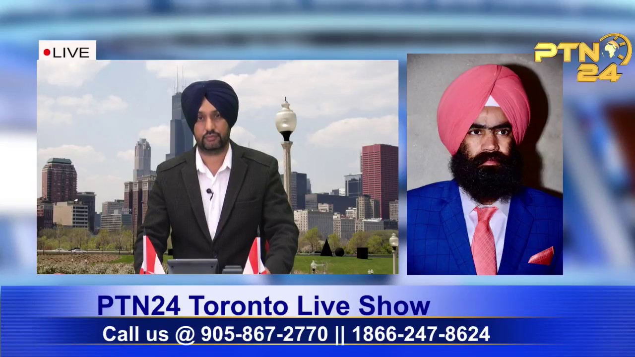 PTN24 Live Talk Show with Chamkaur Singh Machhike And Sardaar Tehber Singh Rajoana Part 2