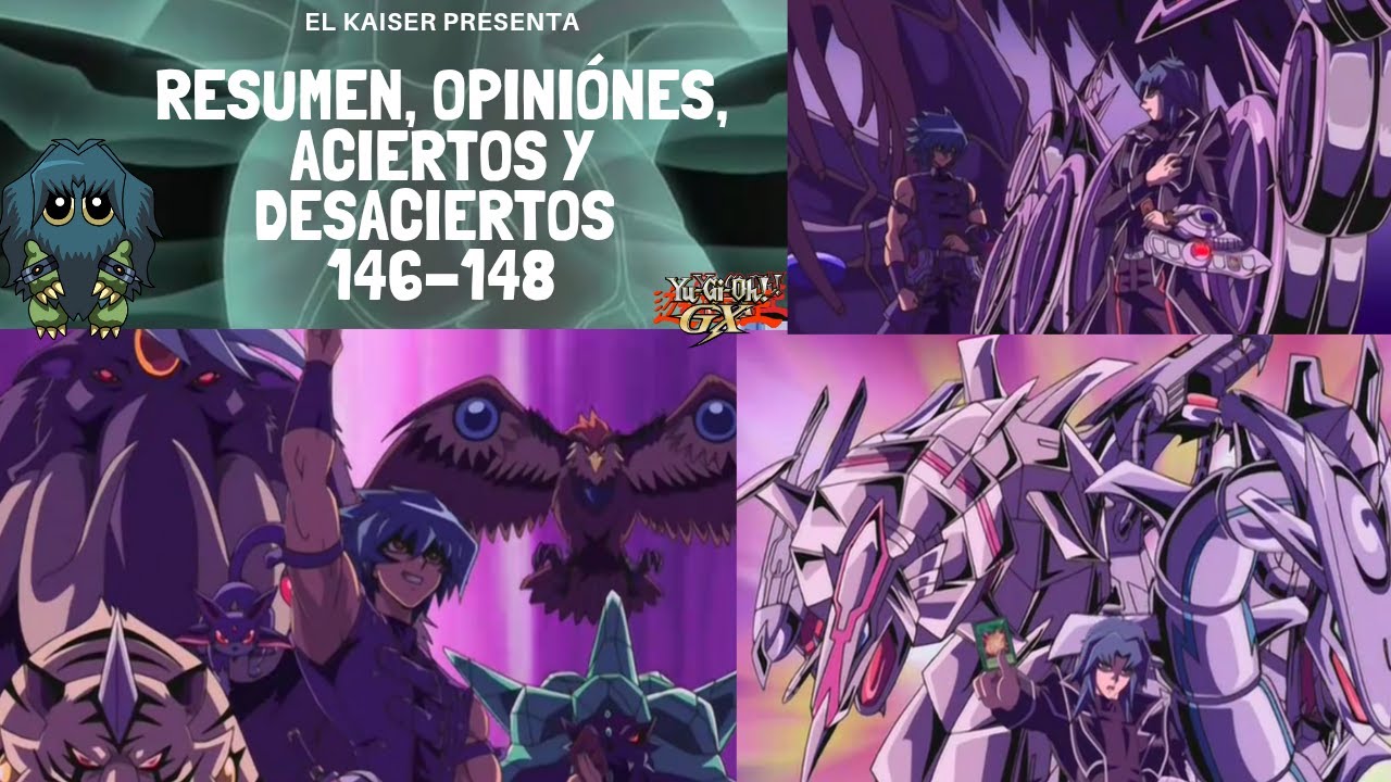 Yu-Gi-Oh! GX!! 146-148! ZANE VS YUBEL! MEJOR VIDEO DEL MUNDO!!! RESUMEN, ACIERTOS Y DESACIERTOS!!