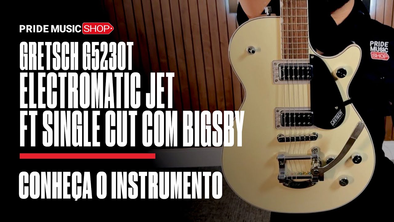 Gretsch G5230T Electromatic Jet FT Single-Cut w Bigsby | timbre encorpado e visual clássico
