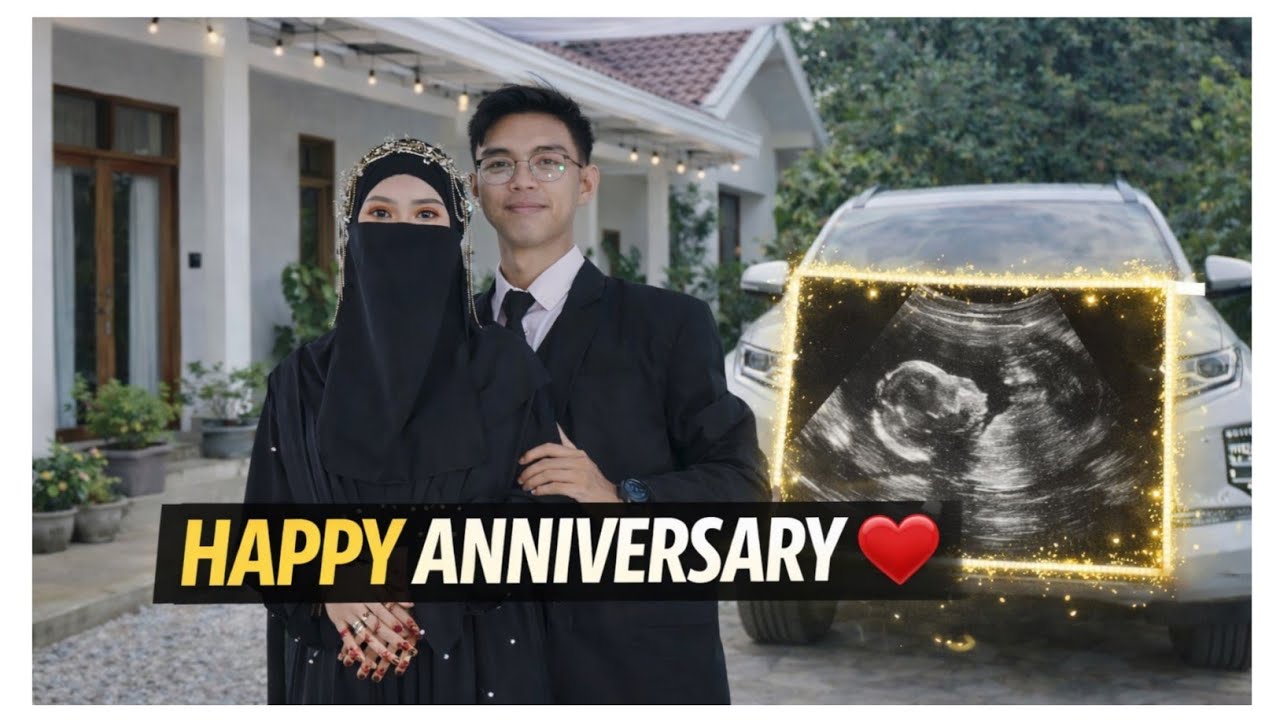 ANNIVERSARY PERTAMA BERSAMA ISTRI & CALON ANAK KAMI ❤️