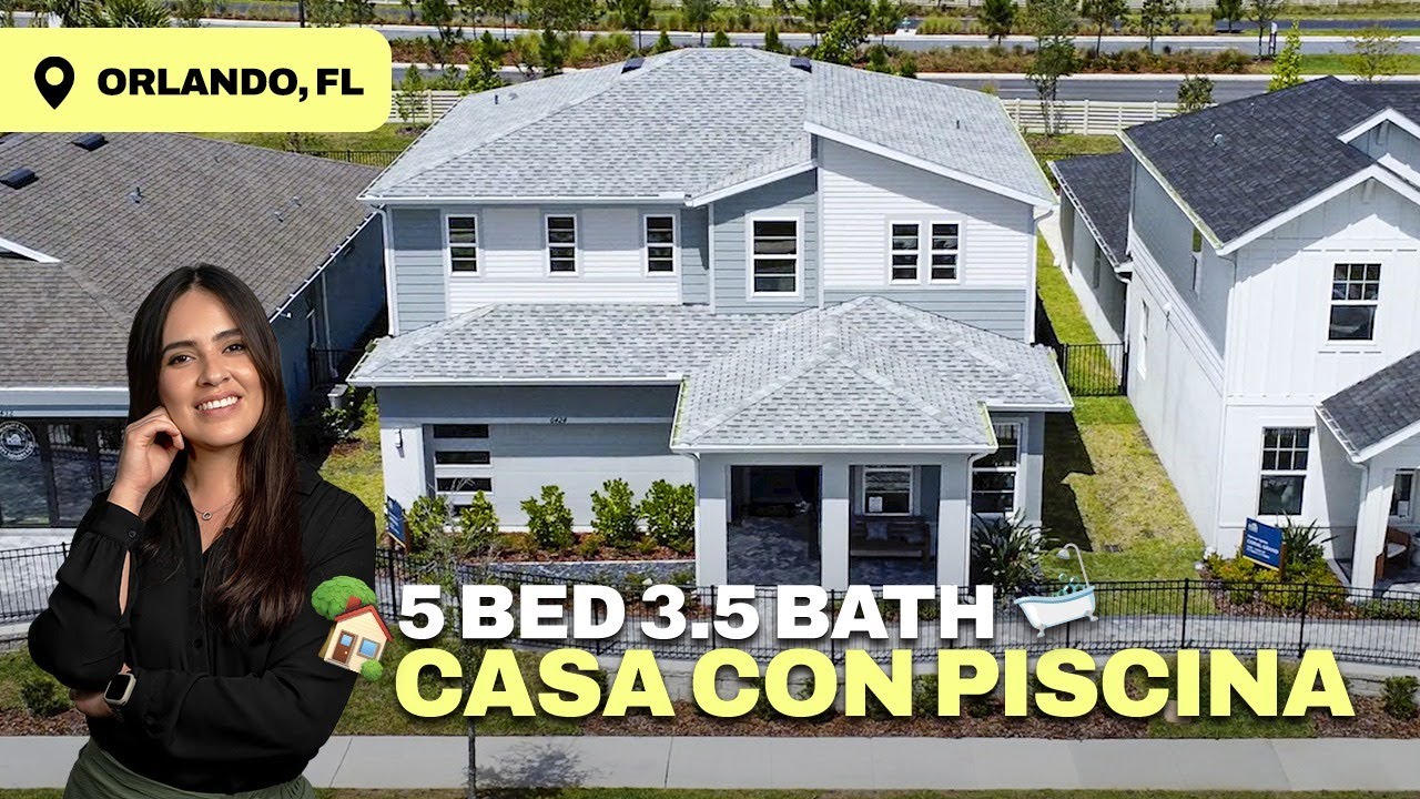 ¿Vale la pena vivir cerca del aeropuerto de ORLANDO? ✈️ RENTABILIDAD | CASA NUEVA | INVERSIÓN