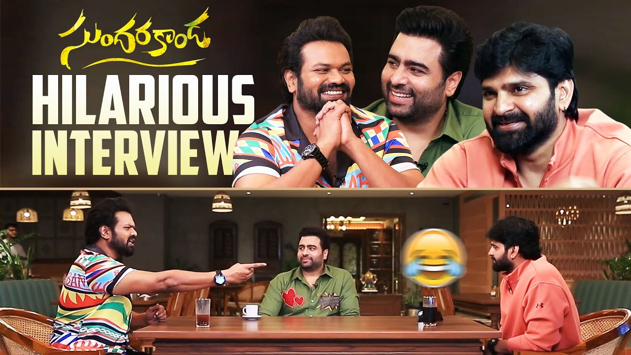 Manchu Manoj & Sree Vishnu Hilarious Chitchat With Nara Rohith | #sundarakanda