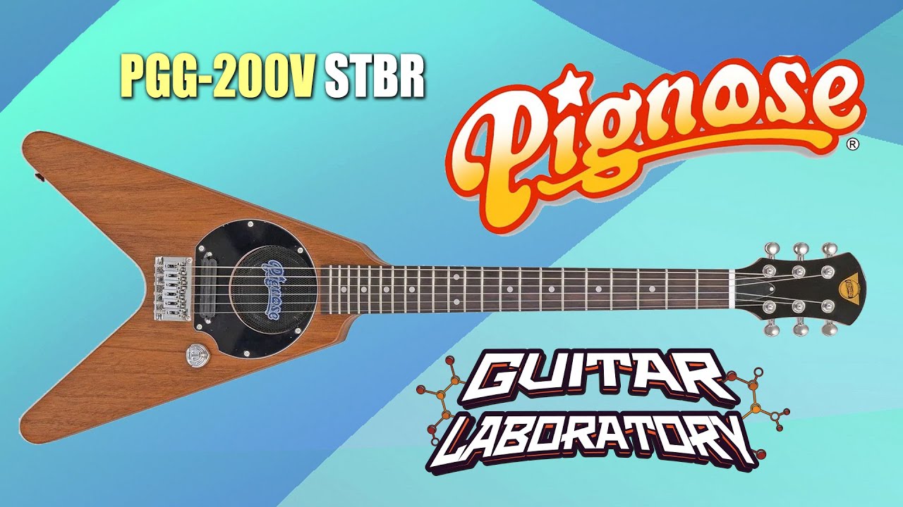 Мини электрогитара Pignose PGG-200V || Громкая тогда, когда тебе это нужно
