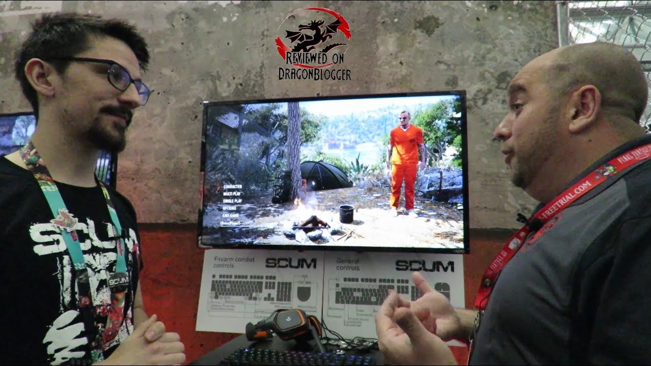 PAX East 2018: SCUM gameplay & Interview with Josip Barisic at Gamepires