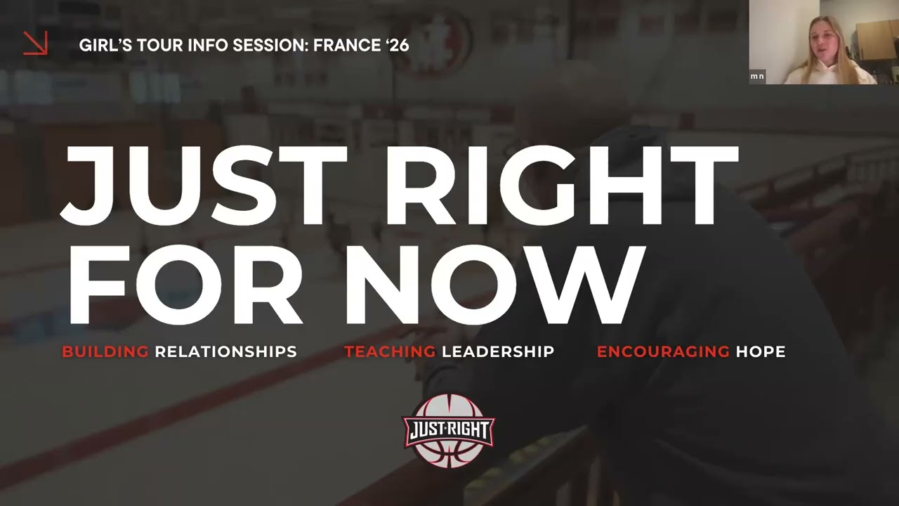 Just Right For Now Girl's Info Session