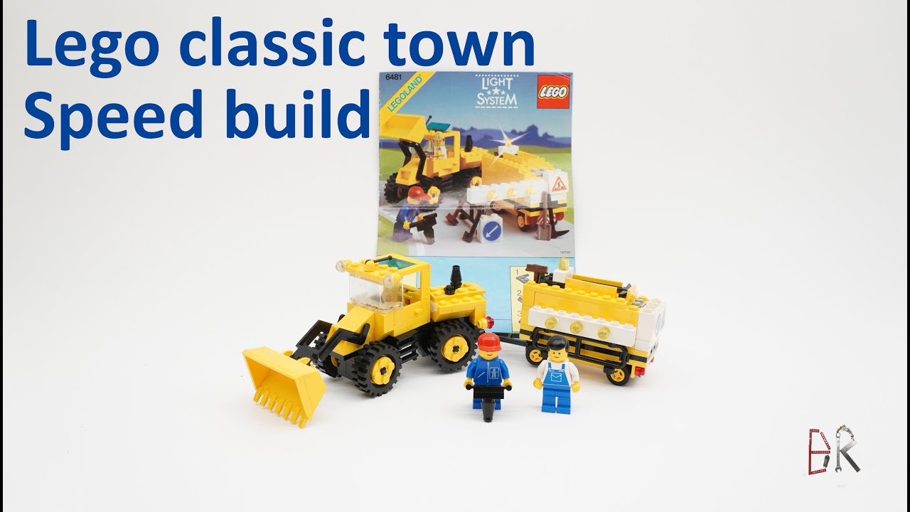 LEGO Classic Town - Construction Crew/6481 - Speed build