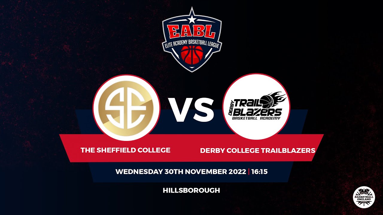 EABL: The Sheffield College v Derby Trailblazers - 30.11.22