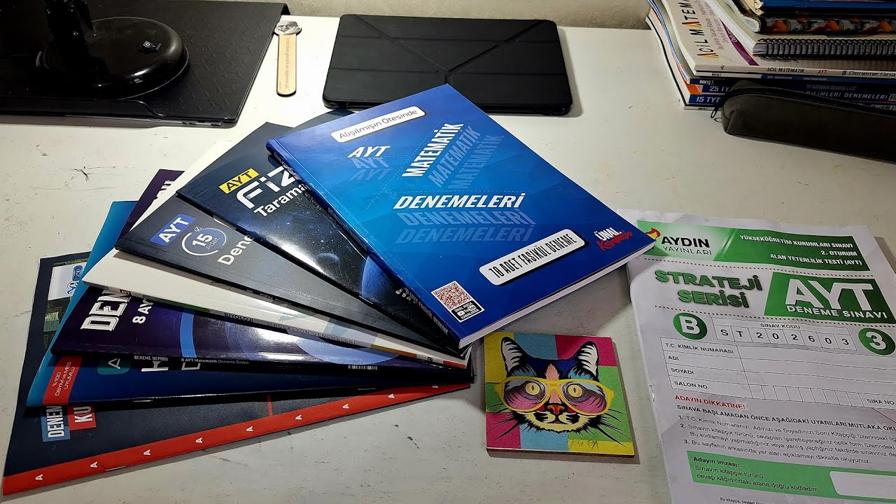 Manyak deneme alışverişi ve aydın ayt 3 değerlendirme #mezun 