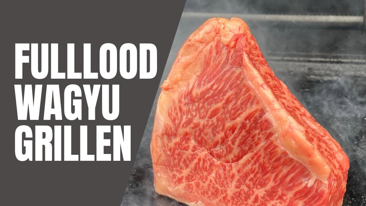 Wagyu Rind vom Grill / Tafelspitz vom Wagyu Rind / Wagyu einfach & lecker / Grill Rezept für Picanha
