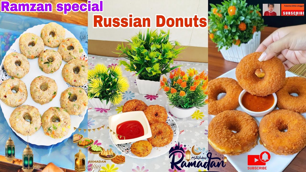 Iftar special crispy RUSSIAN DONUTS | Ramzan recipe 2026 🥰🫶#Fatemalittlevlogger 