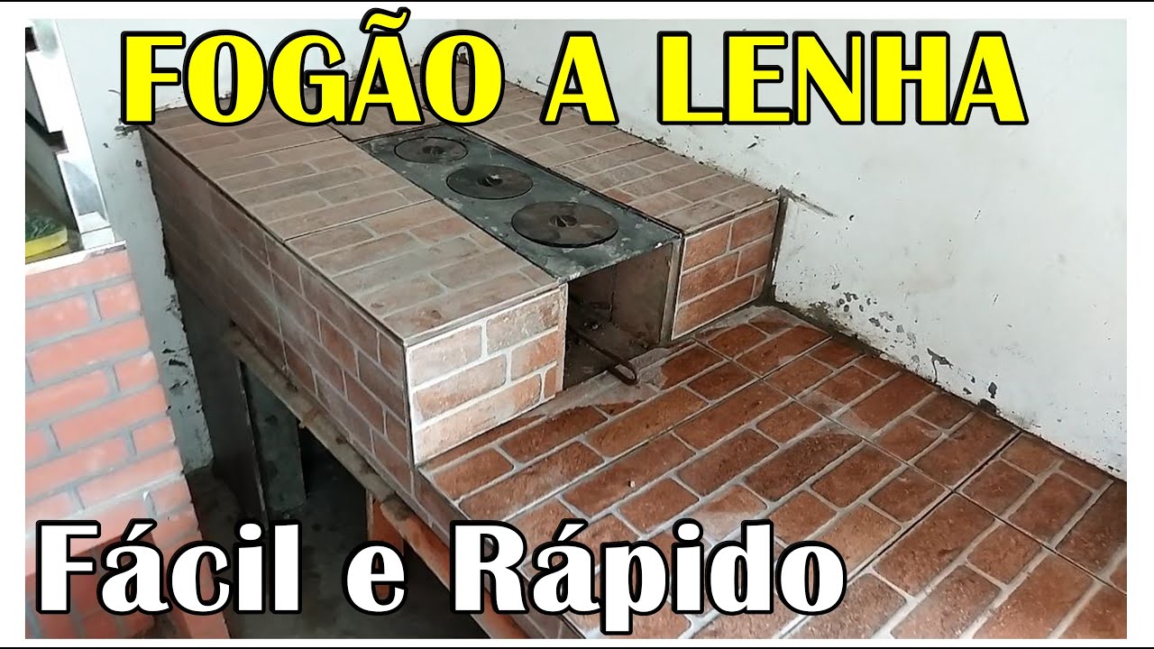 Como Fazer Fog&atilde;o a Lenha Simples e Barato: passo a passo f&aacute;cil e r&aacute;pido