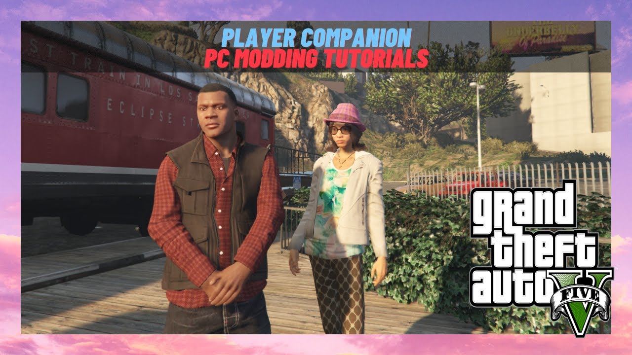 [2023] Модификация Grand Theft Auto V: как установить мод Player Companion версии 8.0.1