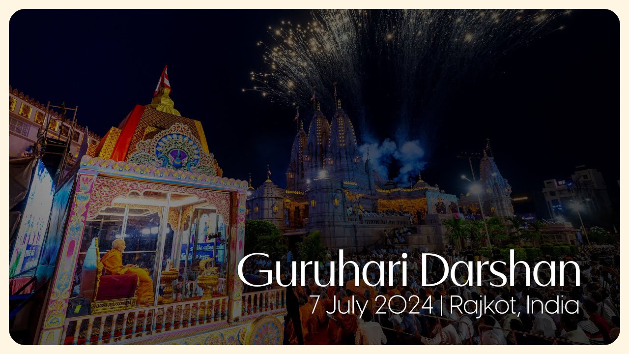 Rathyatra, Guruhari Darshan, 7 Jul 2024, Rajkot, India