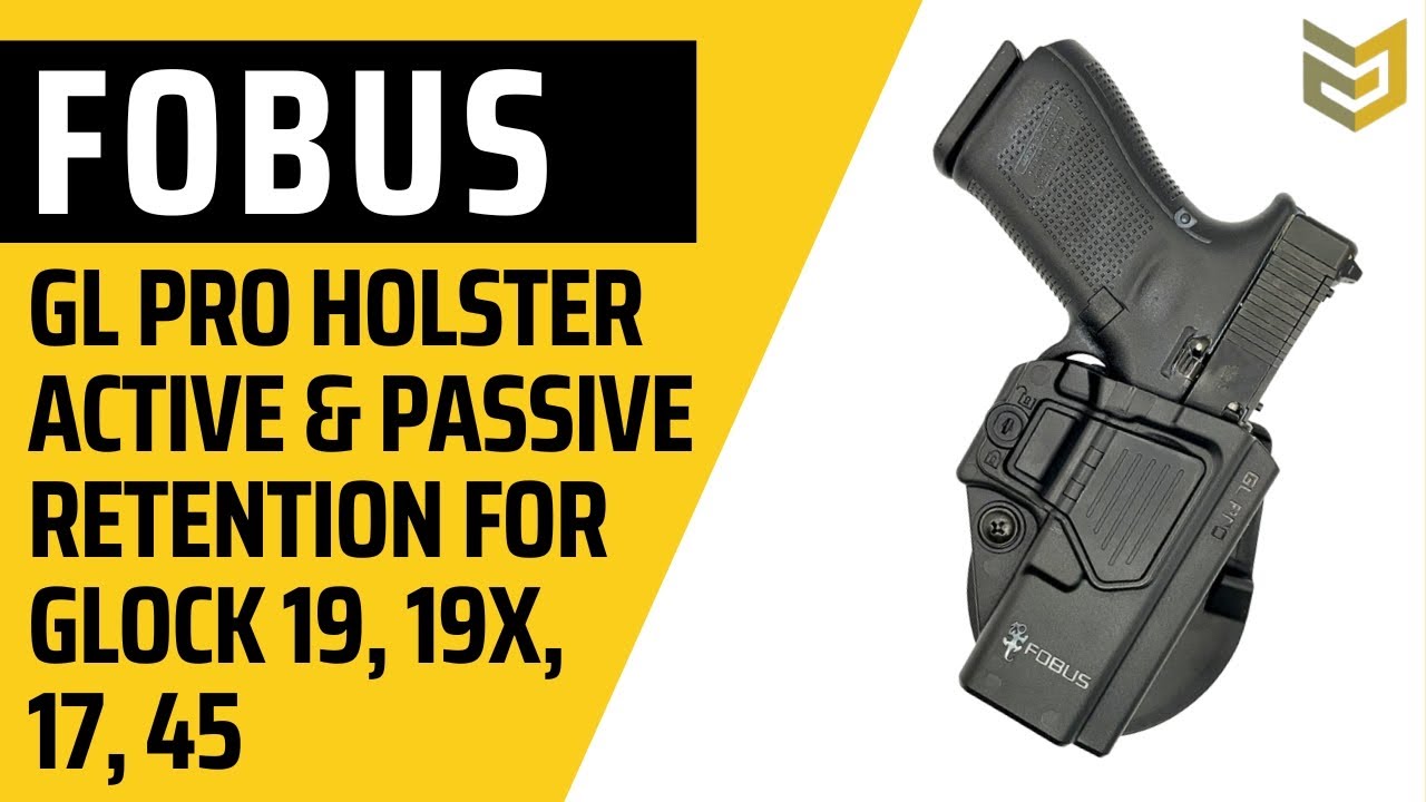 Fobus GL PRO Holster for Glock 19, 19X, 17, 45