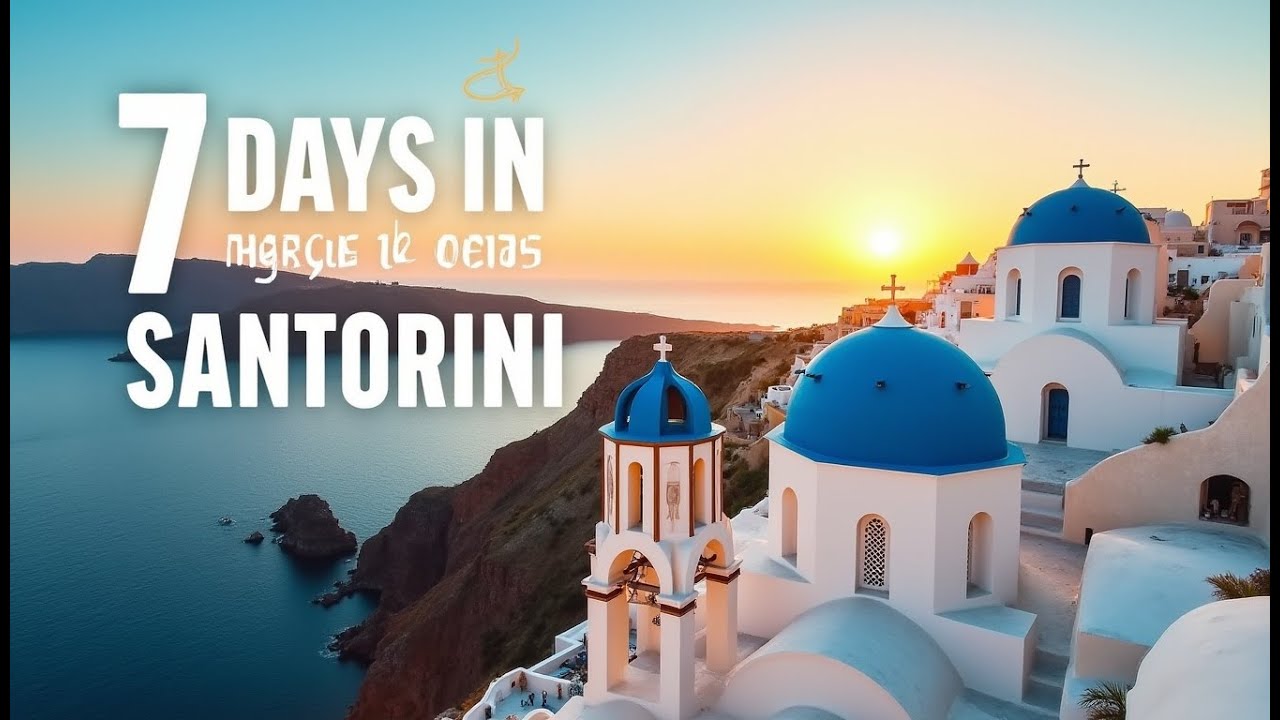 7 Days in Santorini | Ultimate Itinerary Guide | Hidden Gems, Beaches & Sunsets!