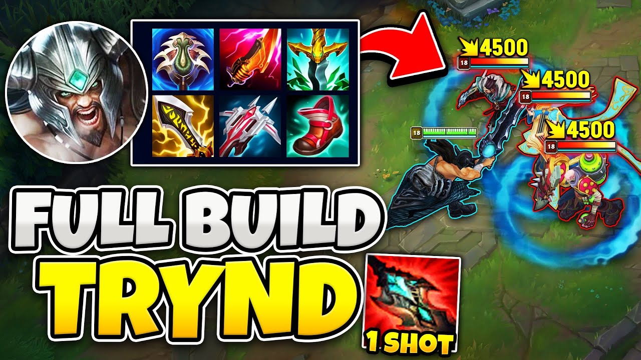 When the Rank 1 Tryndamere hits full build, you do NOT want to fight him (THIS IS RARE)