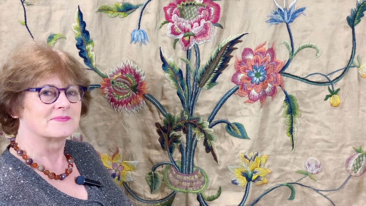 The Sunday Antique Crewel Work Collection Video #39. - 'Meg's Monster'