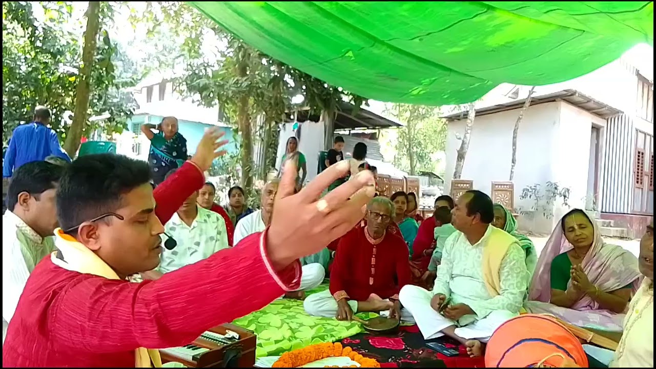 ভাগবত পাঠ, পুটিয়া বাড়ি, রাজনগর,নড়িয়া।