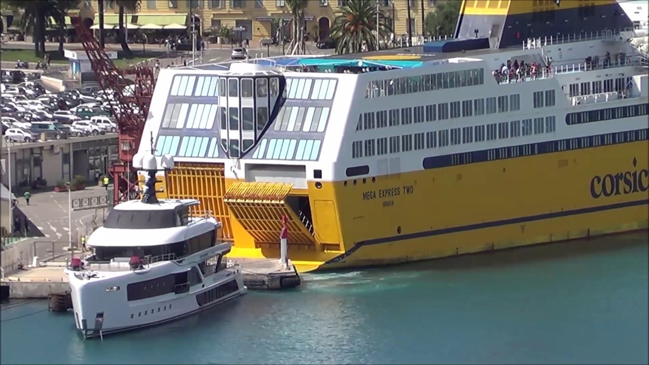 Mega Express Two - Корсика Паромы Сардиния Паромы вылет Ницца