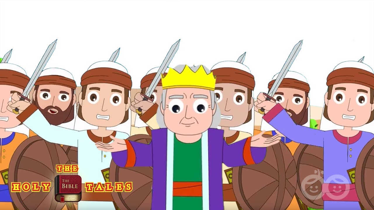 David and Absolom I Stories of Solomon I Animated Children's Bible Stories| Holy Tales Bible Stories