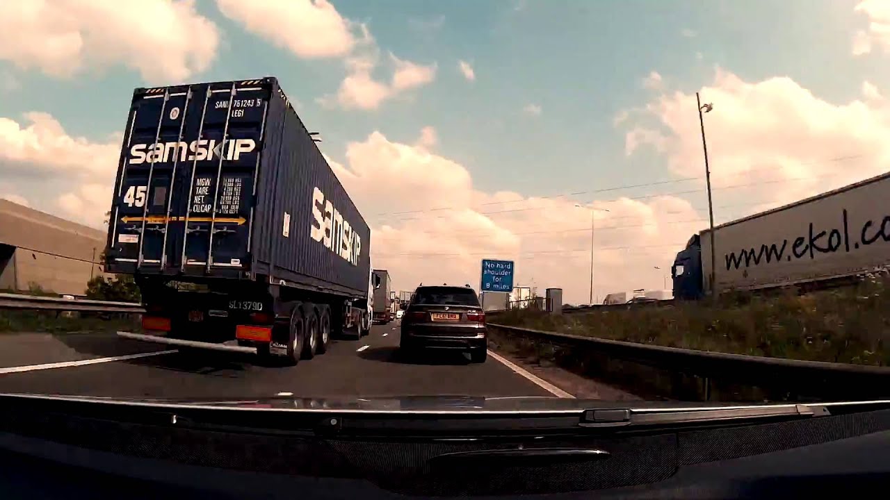 Drive to Netherlands from UK (time lapse)