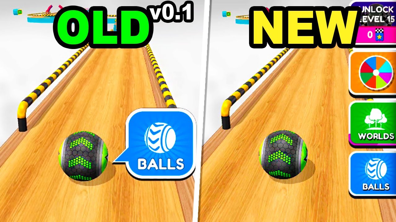 Going Balls - Old First Version vs New Version