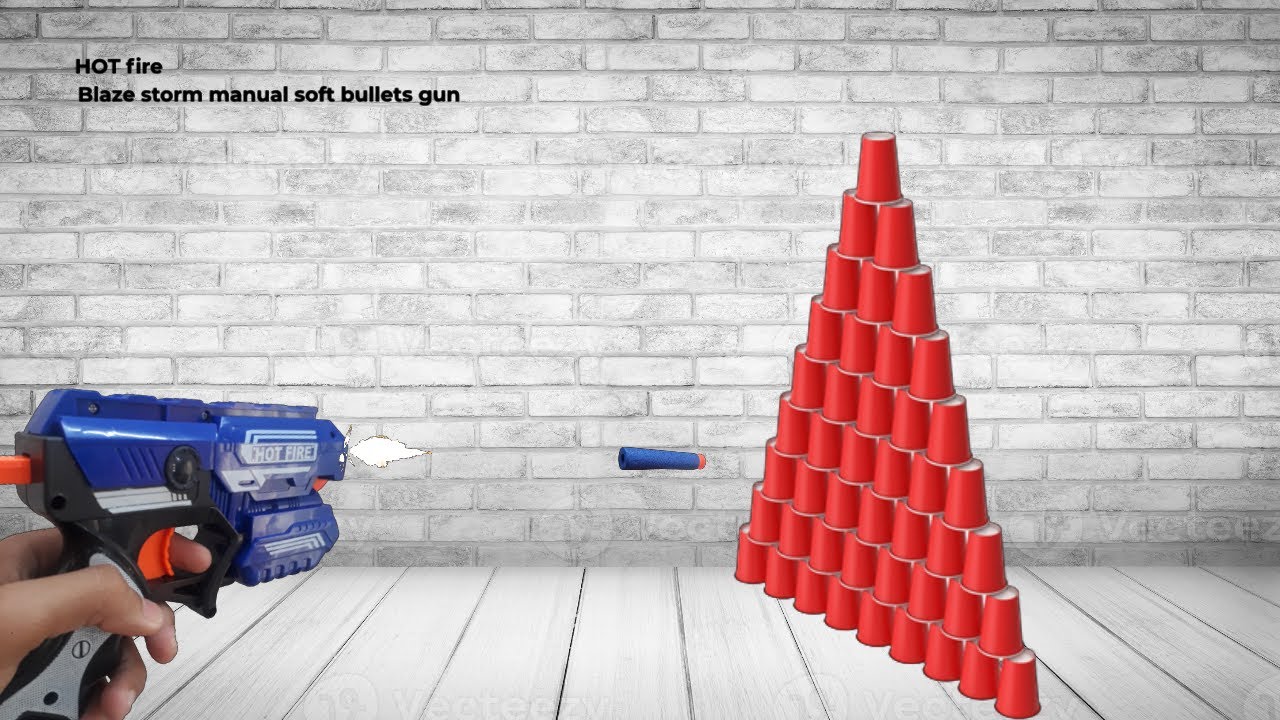 Blaze storm manual soft bullet gun unboxing #unboxing #gun