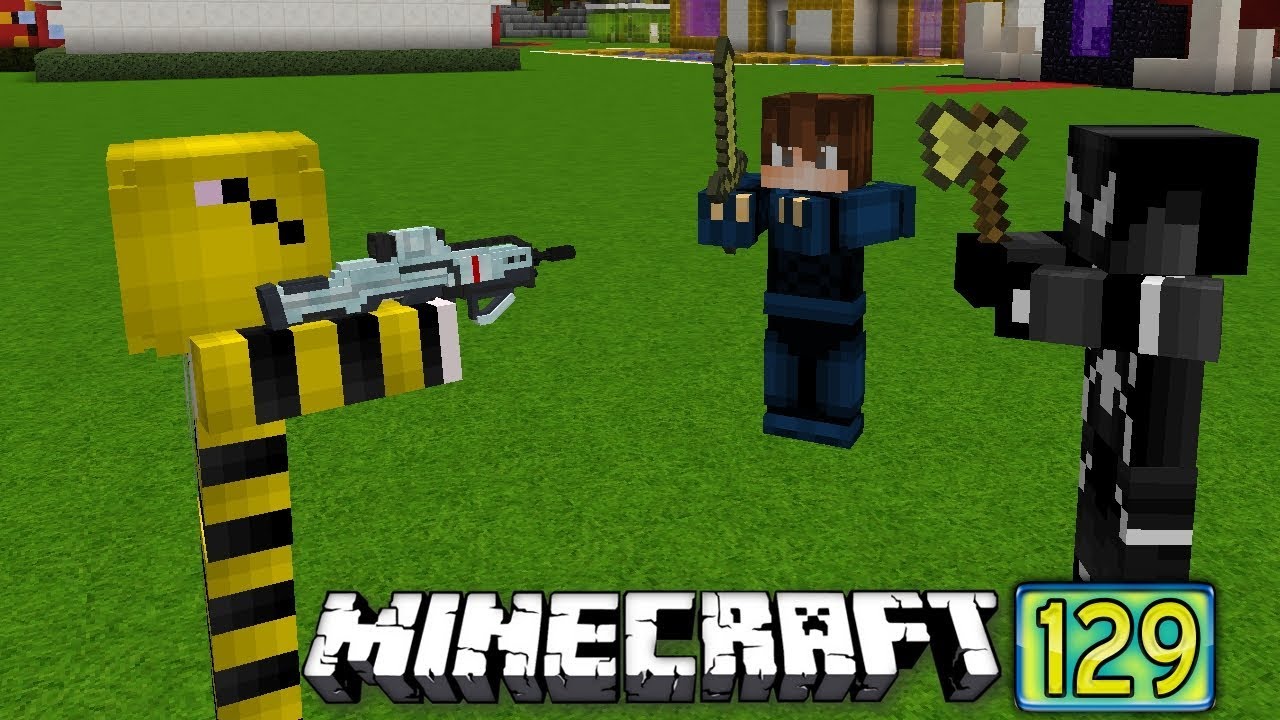 DOLANDIRICI KIZ ABUZİ İLE VENOMU KARPUZ GİBİ YARDI Minecraft Maceraları 129
