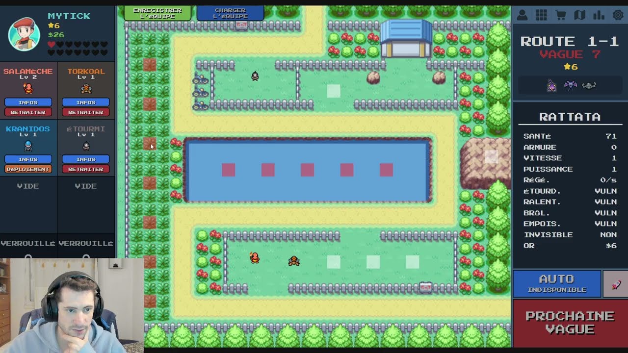 Poképath un pokémon TD sur navigateur