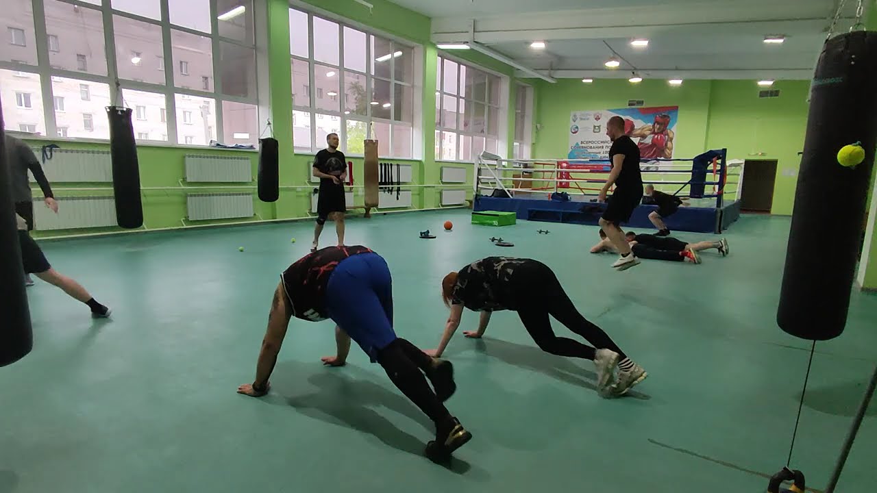 Круговая тренировка боксёра 8.05.2025