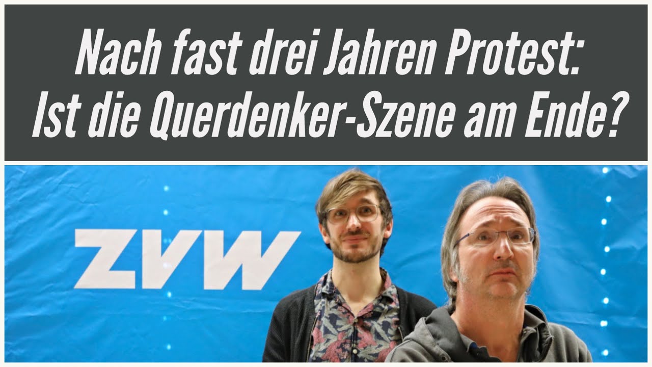 Fast drei Jahre Querdenker-Protest: War es das jetzt? (Gast: Michael Blume) [Bewegungsmelder #11]