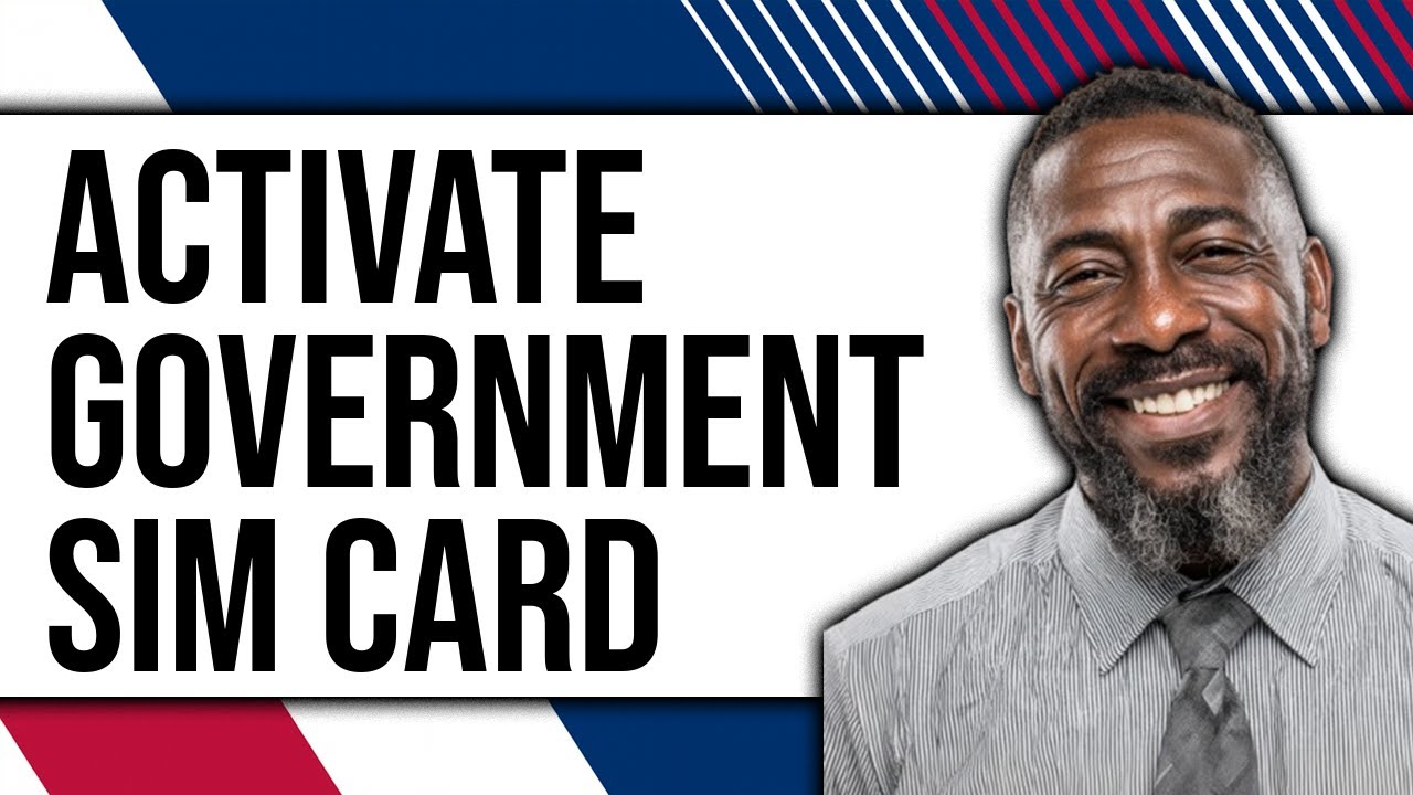 How To Activate Government SIM Card (New 2025)