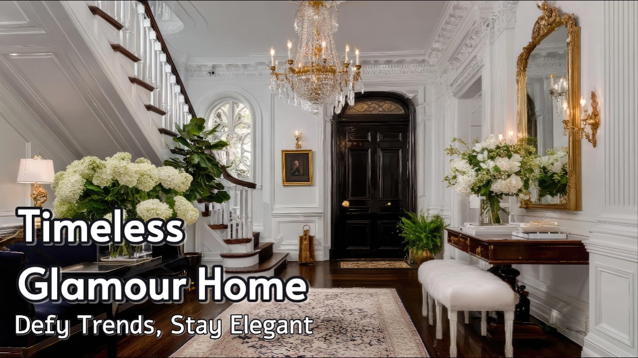Defying Trends: Curating Your Timeless Glamour Home