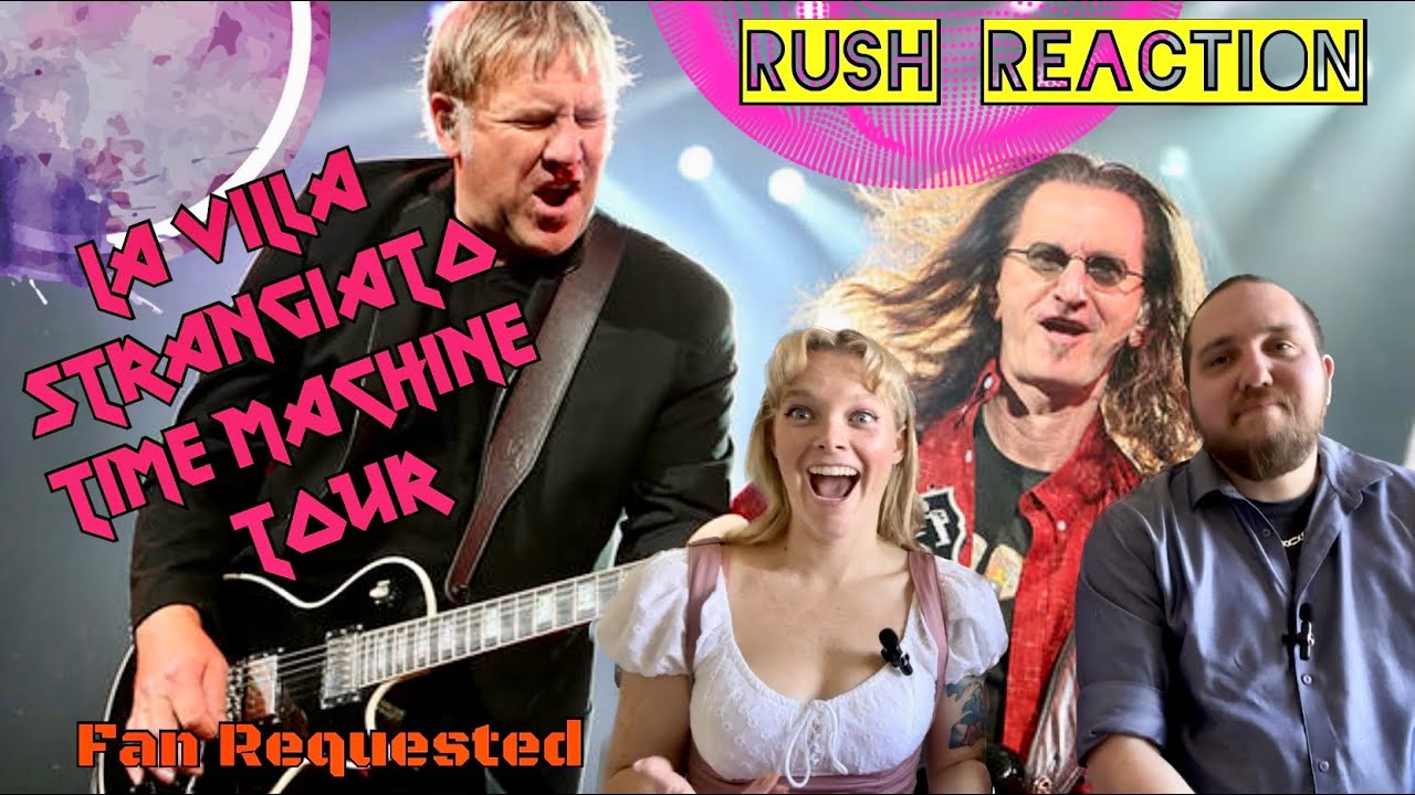 Реакция: Кайла и Эдди смотрят видео тура RUSH Time Machine La Villa Strangiato 🔥🔥🔥