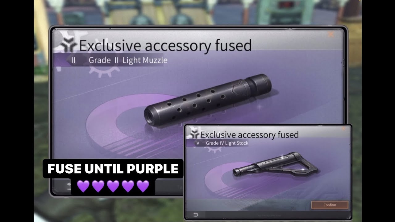 LifeAfter | Fuse Light Muzzle & Purple Accessories | Manor 17