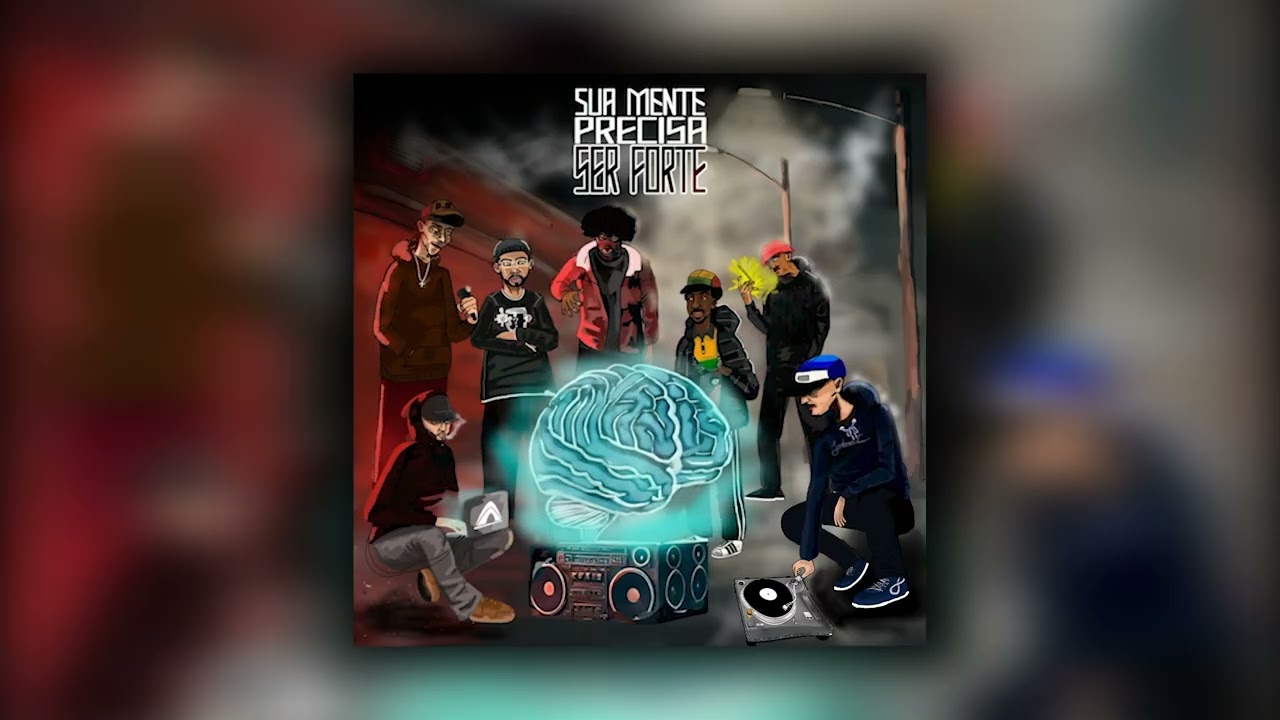 1 - AllFavela - Sua Mente Precisa Ser Forte Feat. Fume Suburbano |  (Lyric Video Negrovalt)