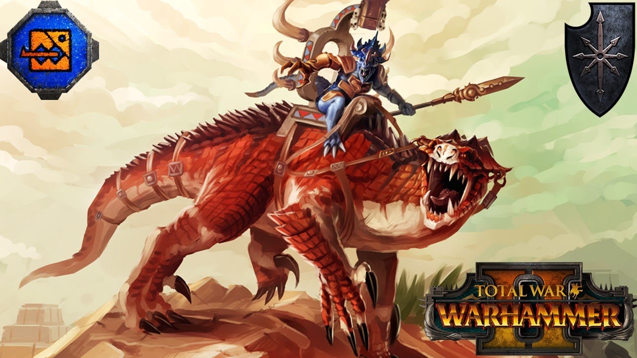 T REX DINOSAUR PACK ON THE HUNT! - Carnosaurs vs. Chaos - Total War Warhammer 2
