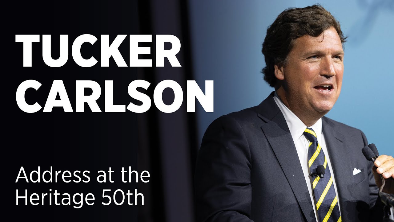 FULL SPEECH: Tucker Carlson’s Last Address Before Leaving Fox News at #Heritage50