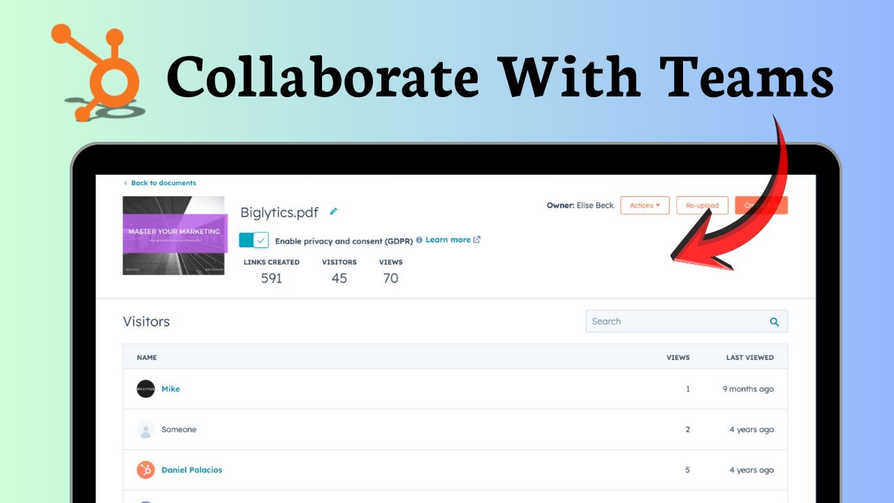 How to upload and share documents in HubSpot (Secure Links)