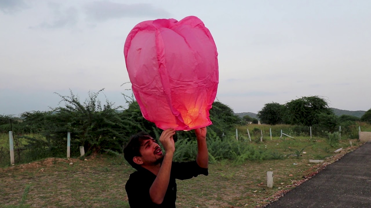 Hot Air Balloon - Sky Lantern In Hindi
