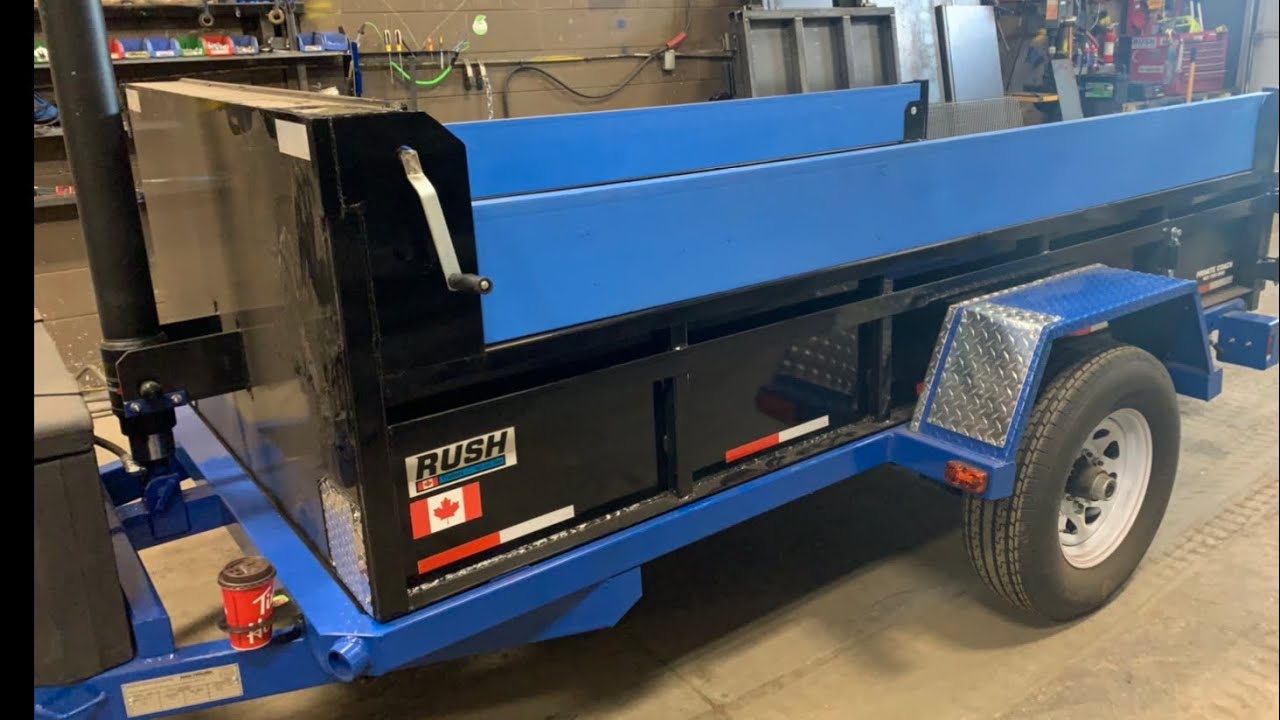 Single Axle Dumper 5x10&rsquo;