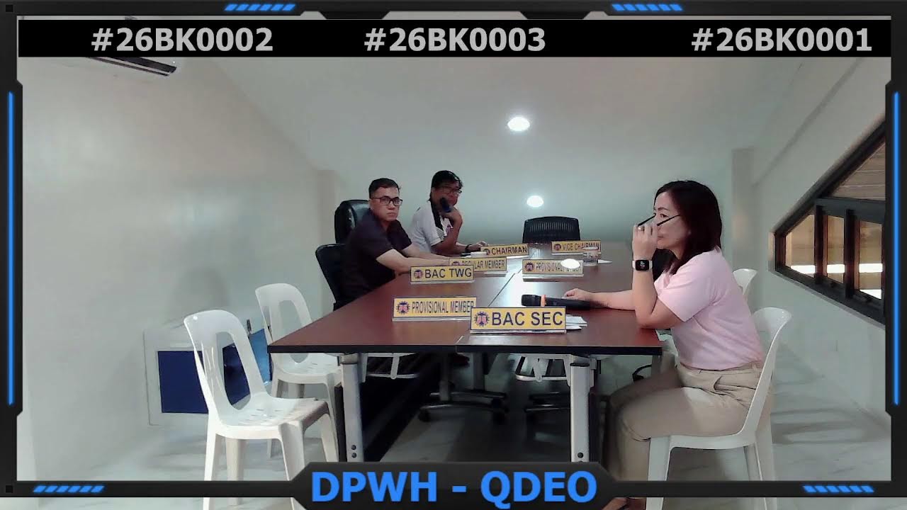 Procurement Livestream for DPWH Quirino District Engineering Office on March 3, 2026