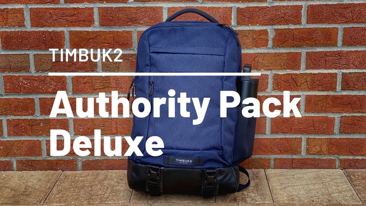 Обзор рюкзака для ноутбука Timbuk2 Authority Deluxe — удобный рабочий/EDC-рюкзак объёмом 28 л