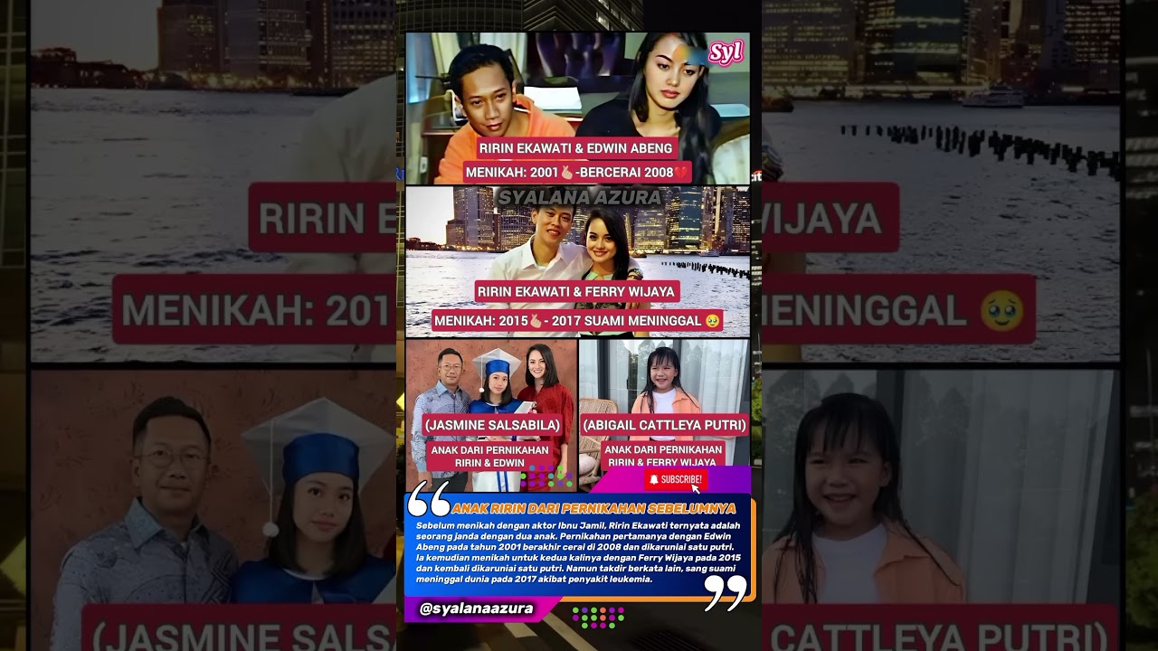 Terungkap‼️Fakta Ririn Ekawati Sebelum Menikah dengan Ibnu Jamil, Janda 2 Anak‼️#shortsfeed #reels